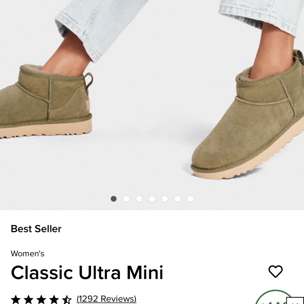 Brand New Women’s Classic ultra mini Uggs in Burnt Olive